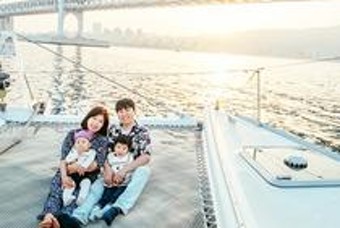 요트투어로 육아 스트레스 날렸어요