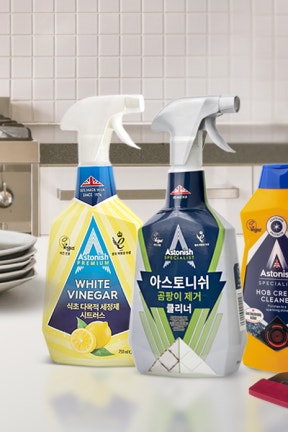 [블루밍데이즈] 아스토니쉬 남편도 청소가능한  주방청소세제 라이브특가!!