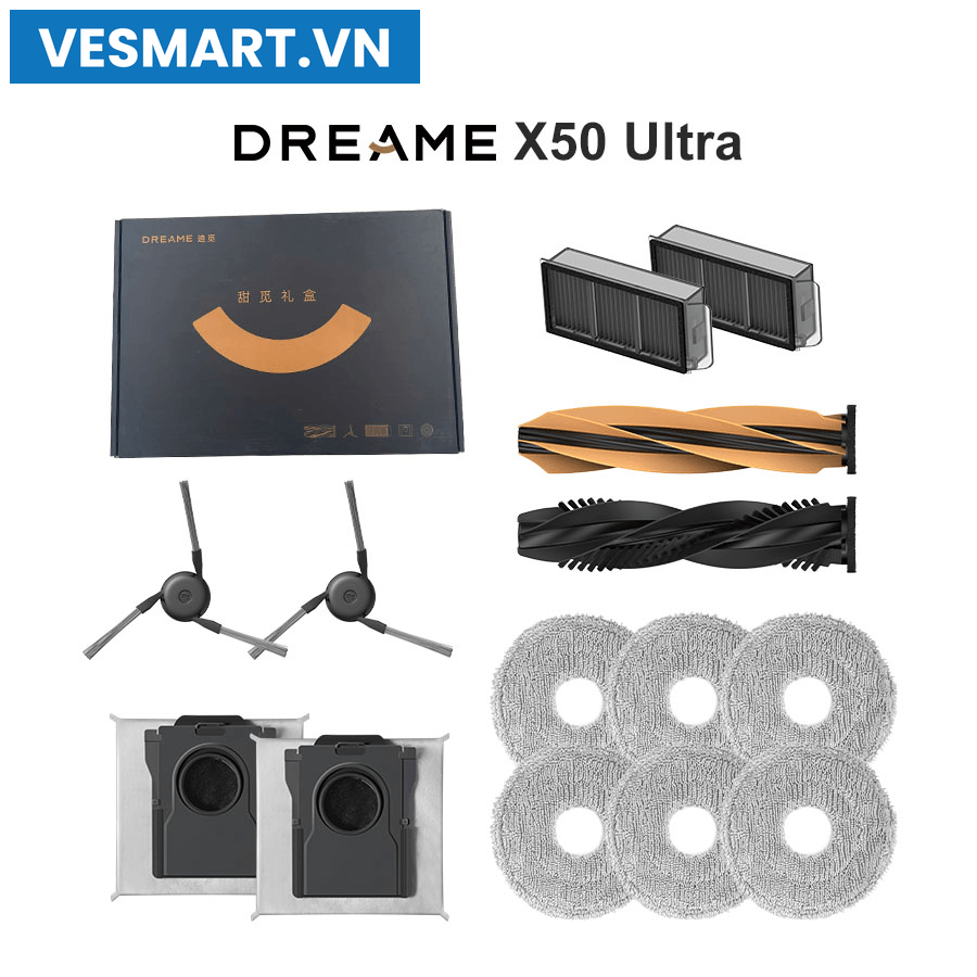 Bộ Phụ Kiện Cho Robot Dreame X50 Ultra – Hàng Chính Hãng - ảnh sản phẩm