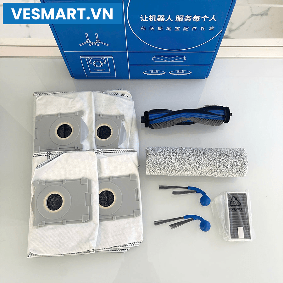 Bộ phụ kiện Robot hút bụi lau nhà Ecovacs Deebot T80 Omni - ảnh 4