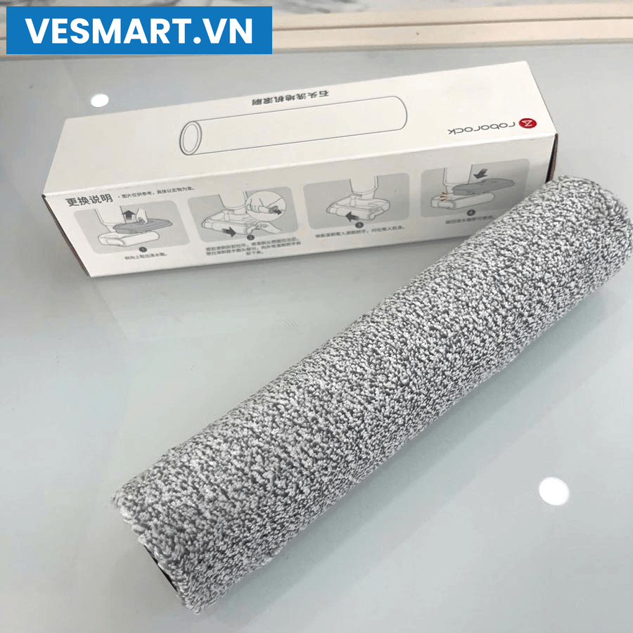 Con lăn lau thay thế cho máy hút bụi Roborock F25 Series - ảnh 3